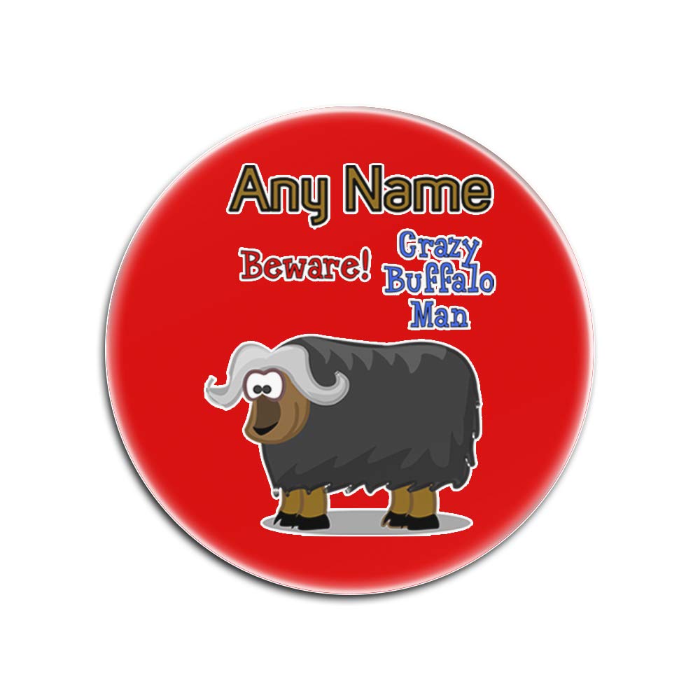 Dessous de verre personnalisés Crazy Buffalo : l'accessoire idéal pour vos apéritifs entre amis