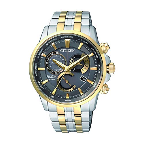 Image of Citizen Mens Chronograph Stainless Steel Watch - BL8144-89H (Blue Free Size)