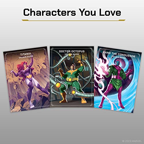 Marvel Villainous Twisted Ambitions juego de mesa miniatura 2