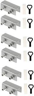 OSALADI Window Locks Security 6 Pcs Sliding Window Lock Window Child Safety Locks Lock for Refrigerator Door Window Security Lock