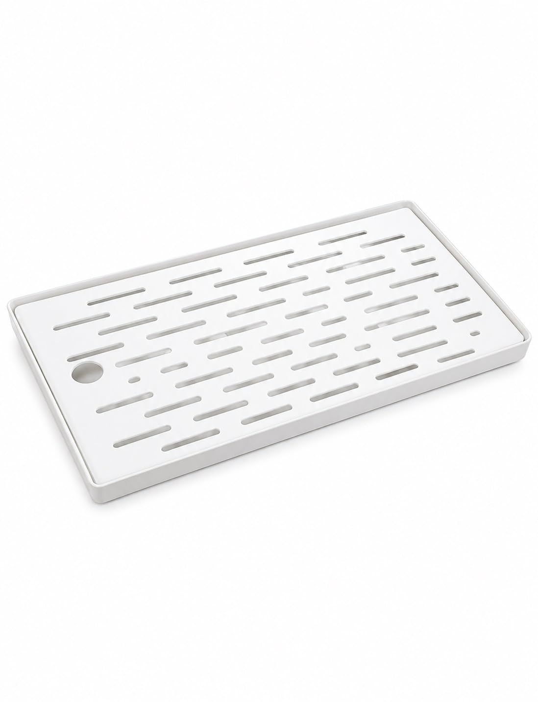 Générique Bac égouttoir pour Machine à café, Plateau 2 pièces de comptoir | Acier inoxydable 304 ; design rectangulaire ;collecte des gouttes ;pour cuisine, bureau ou café(1mm-25x17.5x1.5cm)