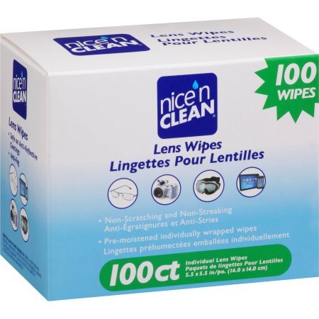 Nice 'N Clean Lens Wipes, 100 count