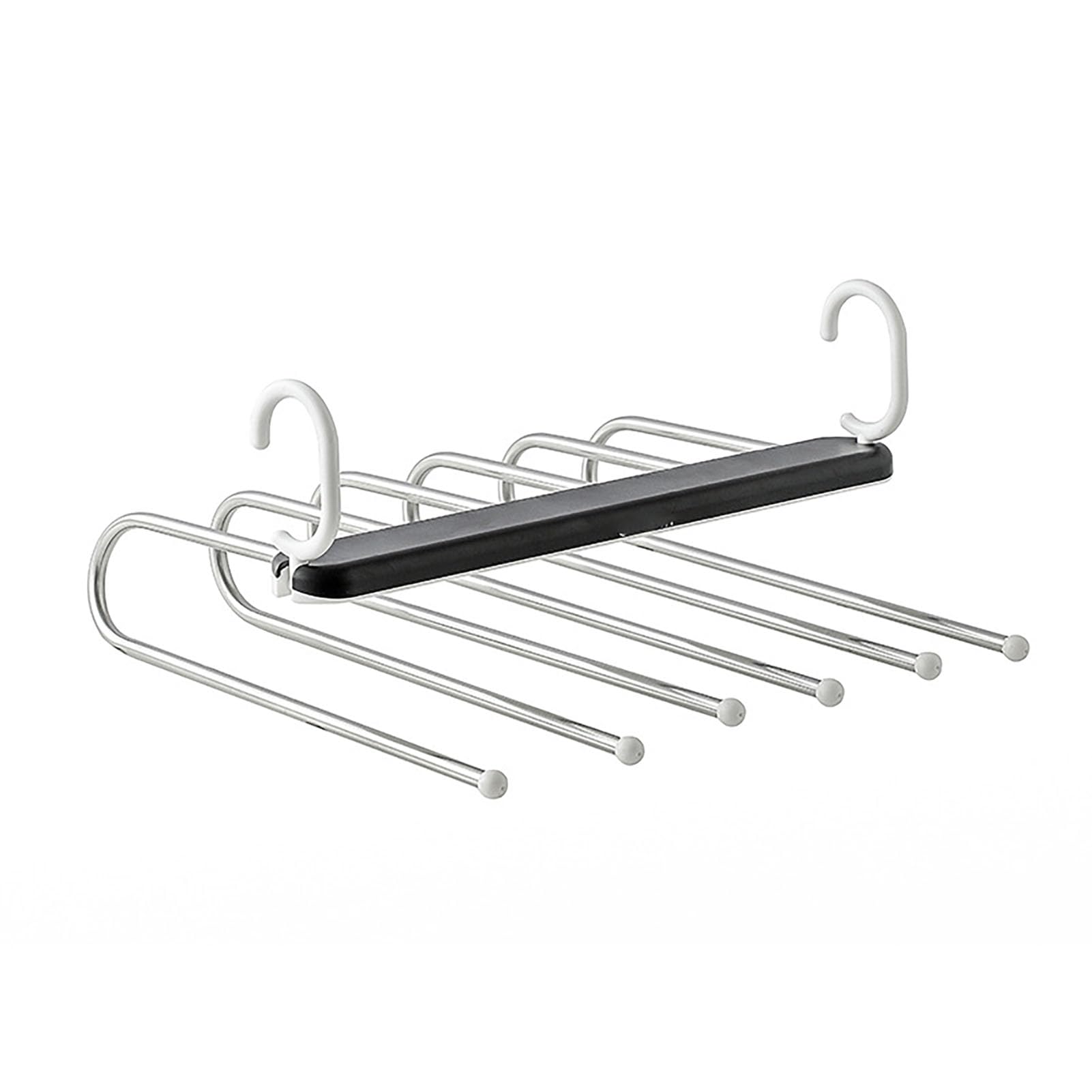Organisateur de porte-pantalons multiple en métal pour penderie