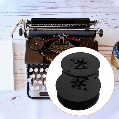 Create idea 2 Stück Schreibmaschinenbänder Kompatibel mit Royal Kompatibel mit Olympia Kompatibel mit Smith Corona Kompatibel mit Remington Kompatibel mit Brother Vintage-Schreibmaschinen