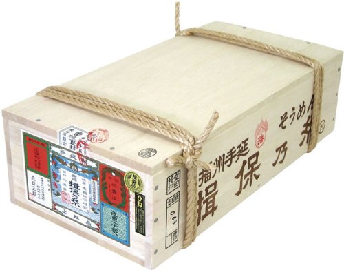Amazon.co.jp: 手延そうめん揖保乃糸 6kg荒木箱 上級品[ひね]50g×120把