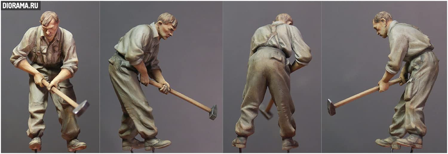 Amazon | ミニアート 1/35 ドイツ軍 戦車修理兵5体入 特別版