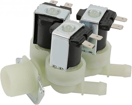 1PCS AC 220V G3/4 Inch Solenoid Valve Three-Way Water Inlet N/C Ordinary Electric Solenoid Valve