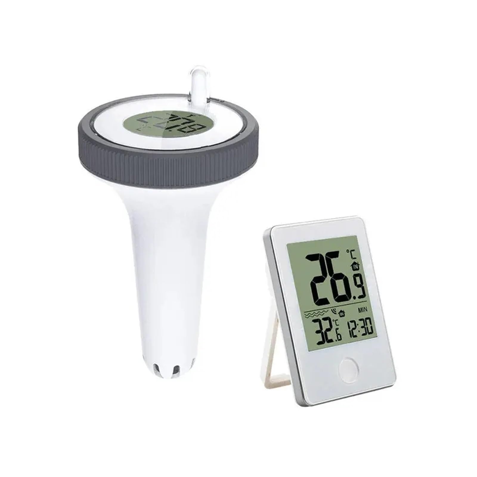 Termómetro digital flotante for piscinas, baños, acuarios y lavabos