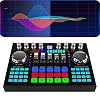 Dj Mixer Microfoon Sound Card Bt Mixer Audio Usb Voor Mic Game Dj Ktv Streamer Live Uitzending Voor Pc-telefooncomputer