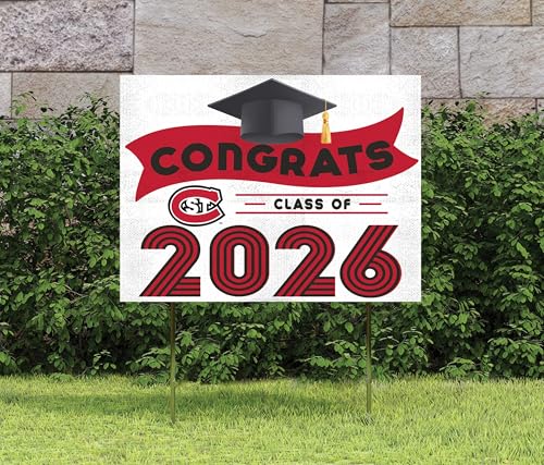 KH Sports Fan St. Cloud State Huskies Congrats Class of 2026 Graduation Yard Sign, 18x24