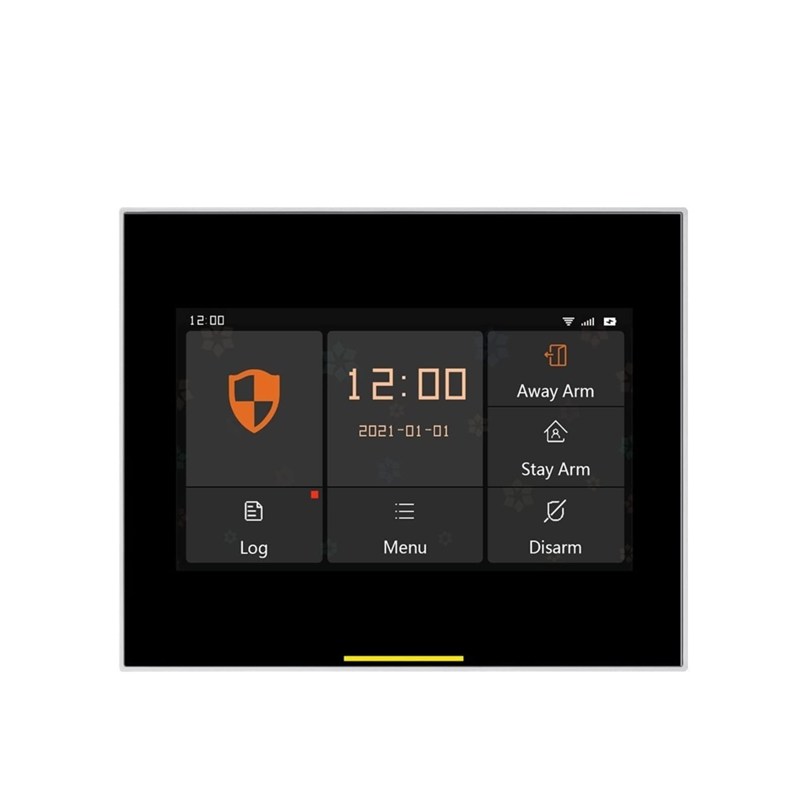 CUDTAPI Wireless 4G Home Security Alarm System 433MHz Smart Burglar With Tuya Solar Siren(Ost-10-H501-4G-Alarm)