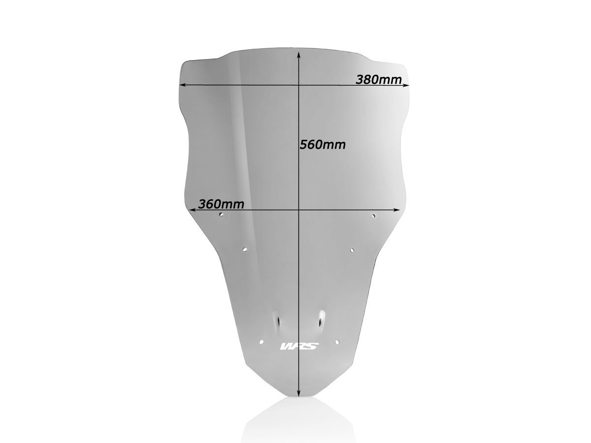 Pare-brise Wrs Fumé Standard Pour Honda Africa Twin Crf 1000 L Adv Sports 201