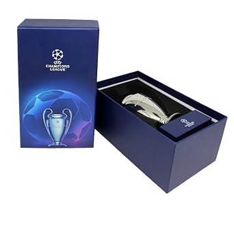 UEFA Champions League Trophy Champion Trophy 150 mm 3D with Opening in Gift Box on Acrylic