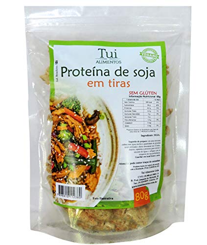 Pvt de Soja em Tiras, TUI ALIMENTOS, 80 G