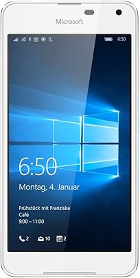 Microsoft Lumia 650 Smartphone d bloqu Ecran pouces Windows 10 Blanc import Allemagne Microsoft Lumia 650 Smartphone d bloqu Ecran pouces Windows 10 Blanc import Allemagne