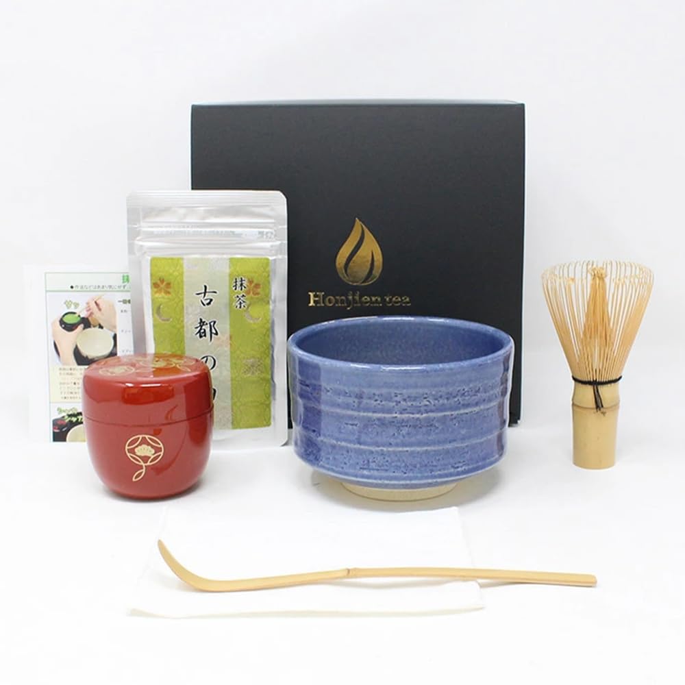 Amazon.co.jp: ほんぢ園 お抹茶セット 初心者さん向け 本格派 お