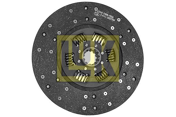 Disque d'embrayage Eurotec 328 0337 10 composant mécanique de friction