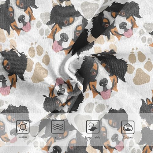 Girls' Underwear Bernese Mountain Dog Cotton Stretch Comfort Toddler Panties3