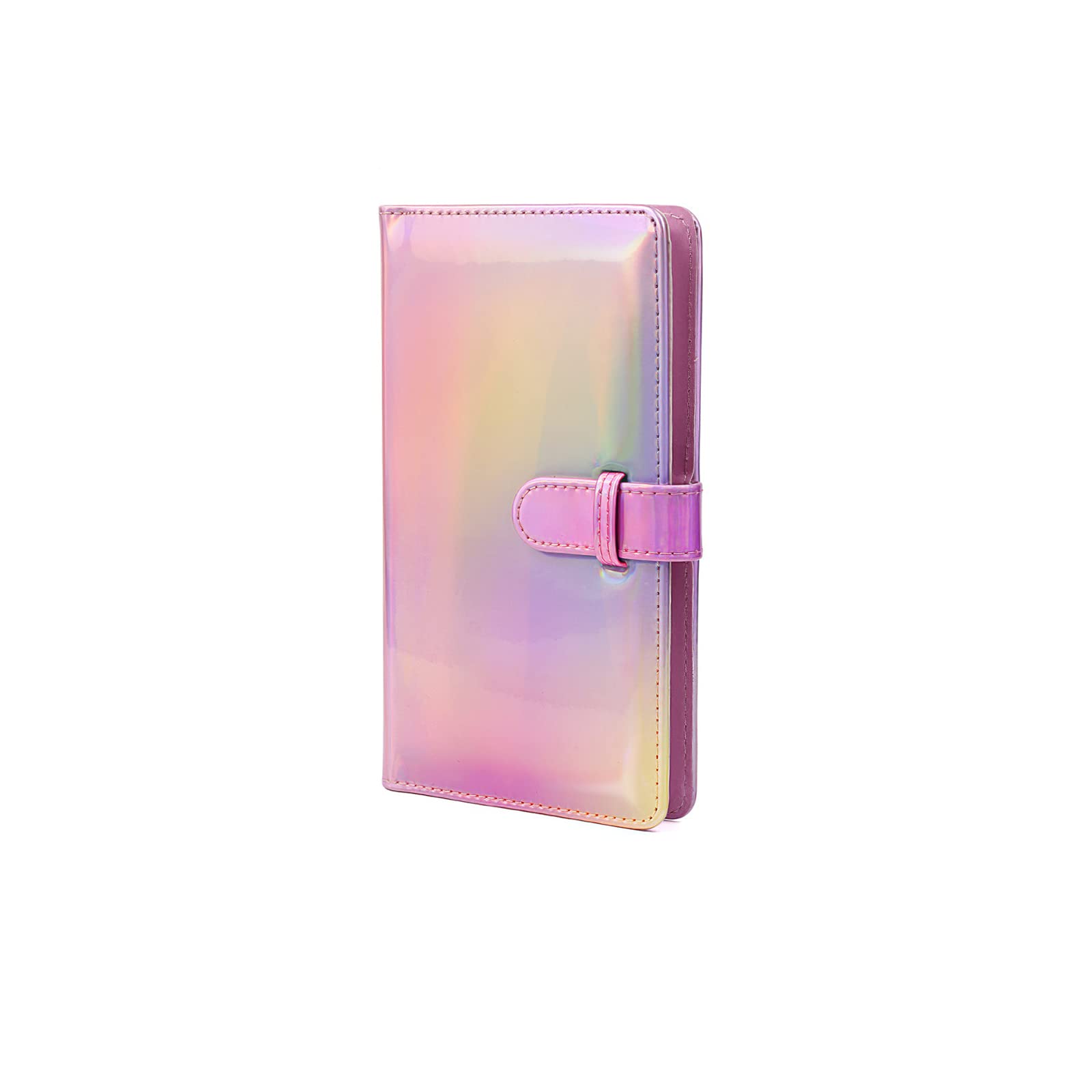 Pattern Printed Photo Album 3 Inch 96 Pockets Mini Picture Compatible with Fujifilm Instax Polaroid Mini 11/8/9/7s/25/70/90 Instant Camera Name Card Holder-Dazzle Pink-image-41