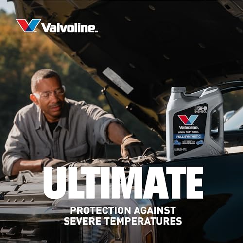 Image of Valvoline Heavy Duty Full Synthetic 15W-40 Diesel Engine Oil 1 GA, Case of 3