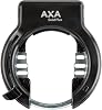 AXA Solid Plus Retractable Frame Lock - Security Level 11 - Wide Opening 57mm - Insert Chain Compatible - Key is Removable - Black