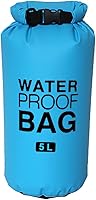 Vista 2 de Adoretex Bolsa seca portátil de rafting impermeable plegable bolsa de almacenamiento de natación 5L (7 "x16")