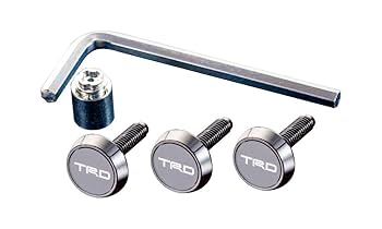 mrDさん専用 Amazon | TRD/TOYOTA セキュリティー付ナンバープレートボルト