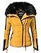 Produktbild Navahoo Damen Jacke Winterjacke Steppjacke Yuki2 Gelb Gr. XS