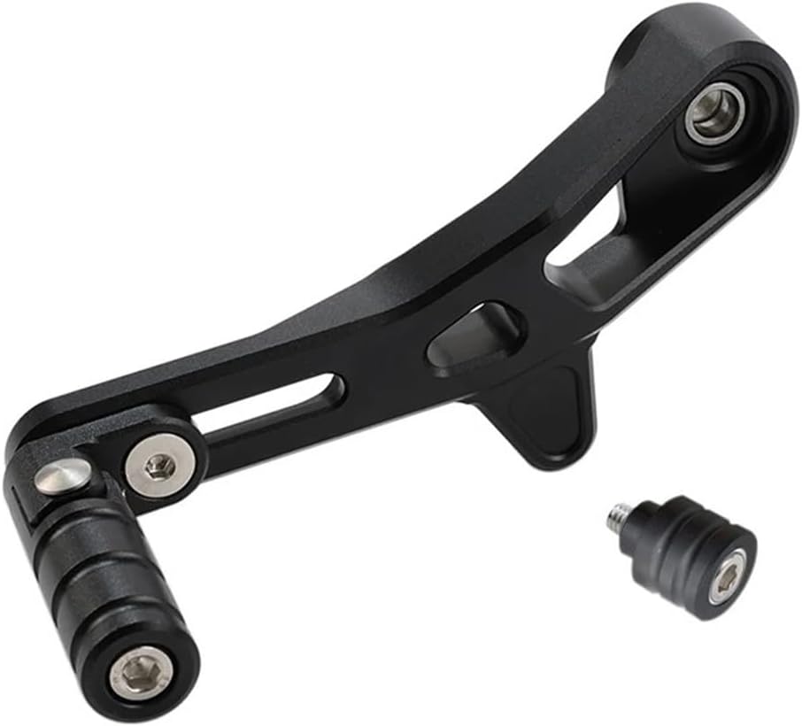 Motorcycle Adjustable Gear Lever With Extension Shifter Peg Kit Fit For BMW R 1300 GS R1300 Adv R1300GS Adventure 2023-2025(Black)