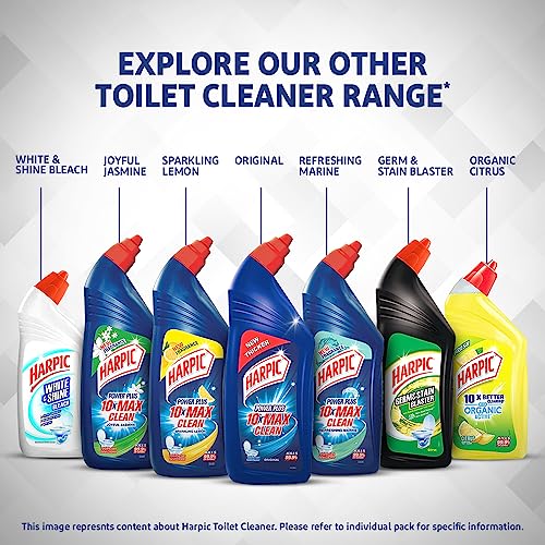 Image of Harpic Toilet Cleaner Liquid Original 1L - Bulk Pack of 16 | Professional Janitorial and Sanitation Solution