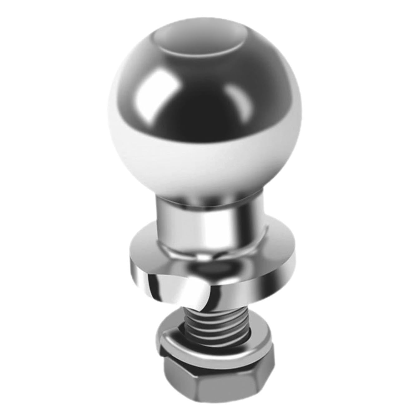 iplusmile Bola De Remolque 50 Mm M22 Conector para Vehículos Todoterreno Accesorio Resistente para Remolques Uso Exterior