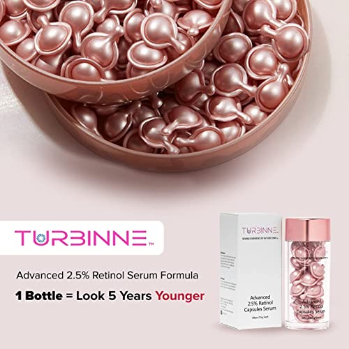 Turbinne Pure 2.5% Retinol Serum Capsules. Look 5 Years Younger In 30 Days. Powerful Anti -Aging thumb #6