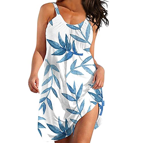 Générique MLEJBA Robe Courte Femme Taille 48,Robe Ete Femme,Robe Soiree Musulmane,Robe de Bohème,Robe Dos Nu Sexy,Robe Ete 2023,Robe Portefeuille,Robe de Soirée Chic Et Glamour,Robe Japonaise Femme