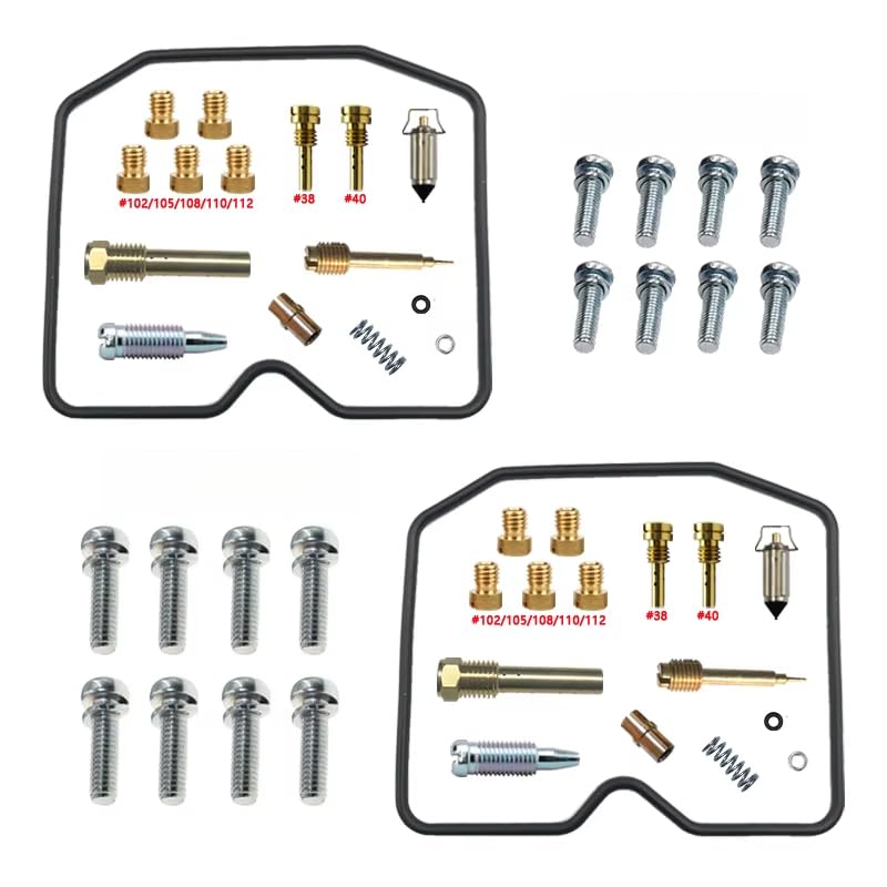 Kit de reconstrucción de carburador para reparar fugas y caídas de potencia en Ninja 250R