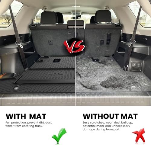 Image of LASFIT Cargo Mat for Toyota 4Runner 2013-2024 (Only Fit 7-Seats)