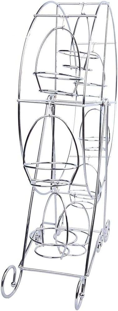Flash Sale Buy 1 get 1 Ferris Wheel Cupcake Stand – Steel Wire Frame Dessert Carrier Display Holder Rack for Carnival & Circus Party, Birthday, Wedding – Holds 8 Cupcakes, 17 Inches