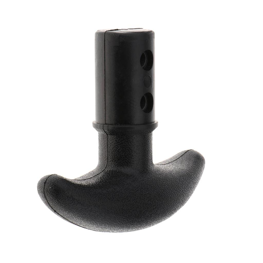 2 Piezas Empuñadura de para Kayak Cabezal de Mango para Accesorio de Navegación Protector Antideslizante Portátil Adecuado para Kayak Canoa