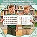 2Pcs Feelings Chart for Kids Coping Skills Emotions Chart Poster Educational Mental Health Wall Art for Classroom Counselors Psychologists Homeschool Preschool Calming Corner Decor (Eucalyptus Leaves)