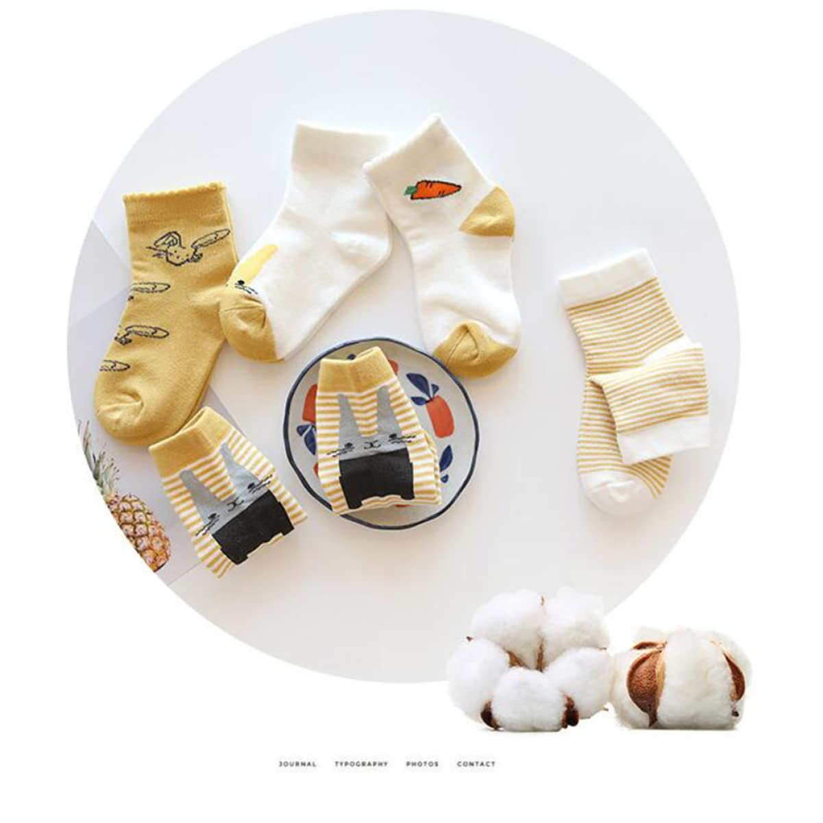 GALPADA 15paare Mädchen Cartoon Socken Für Herbst Und Winter Warme Und Bequeme Strümpfe Für Mädchen Und Jungen s Geeignet Für