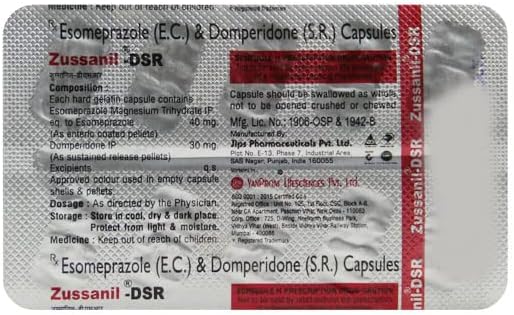 Zussanil - DSR - Strip of 10 Capsules