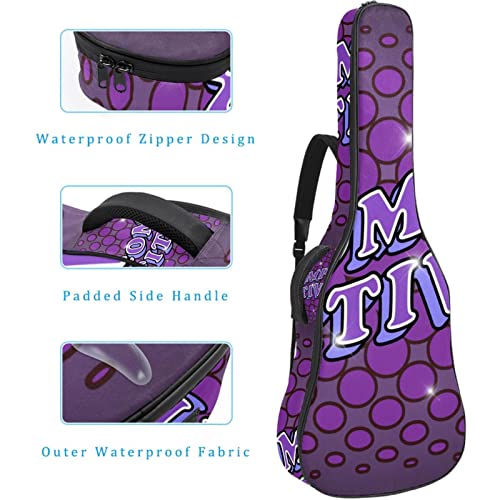 Housse de protection rembourrée pour guitare classique acoustique Motif nature rétro, Multicolore 06, 42.9×16.9×4.7 in… - Les Beatles, Paul McCartney, John Lennon, RIngo Starr, George Harrison Housse de protection rembourrée pour guitare classique acoustique Motif nature rétro, Multicolore 06, 42.9x16.9x4.7 in… – Image 5