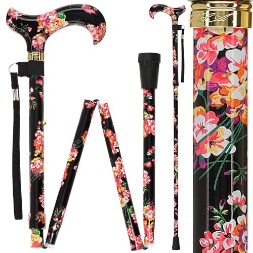 Royal RC Canes Walking Sticks for Men and Women - Stylish Designer Fashionable Adjustable Derby Canes - Lightweight Aluminum Cool Walking Sticks with HD Patterns