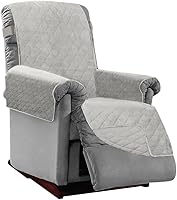 Vista 118 de Sofa Shield - Funda para sillón con respaldo patentado con correa, protector de cojín, funda reversible diseñada en EE. UU. resistente a manchas