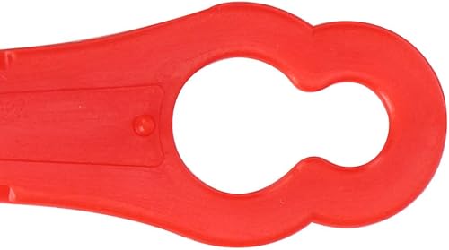 Miniatura 6 de aqxreight Juego de 40 cuchillas de repuesto de plástico para recortadora de césped inalámbrica, desbrozadora y cortador