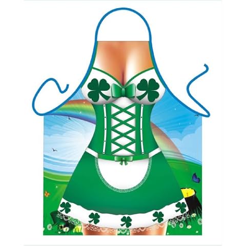 Iconic Aprons Irish Dancer Apron, Polyester, Multi-Colour, 79 x 56 x 0.1 cm Cover