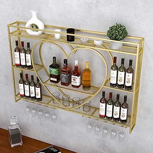 Porte-bouteilles de vin en fer forgé au design industriel épuré - 4