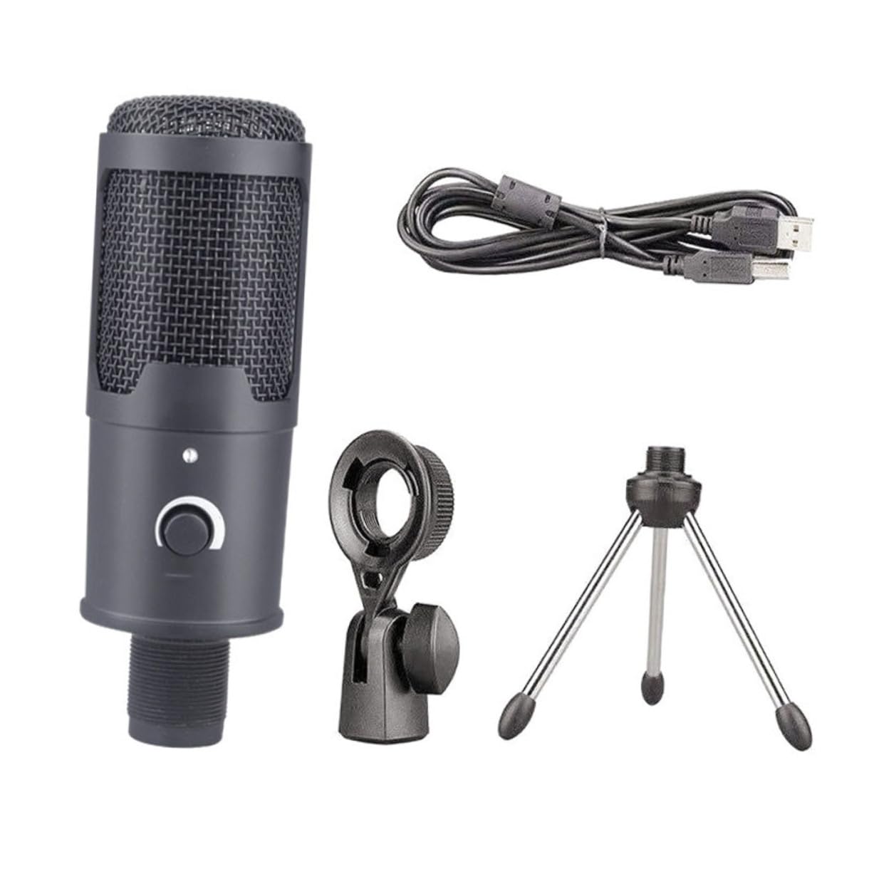 Abaodam Micrófonos USB de Condensador Micrófono de Conferencia para Grabación Streaming y Video Chat Soporte para Gamer y PC Varios Estilos