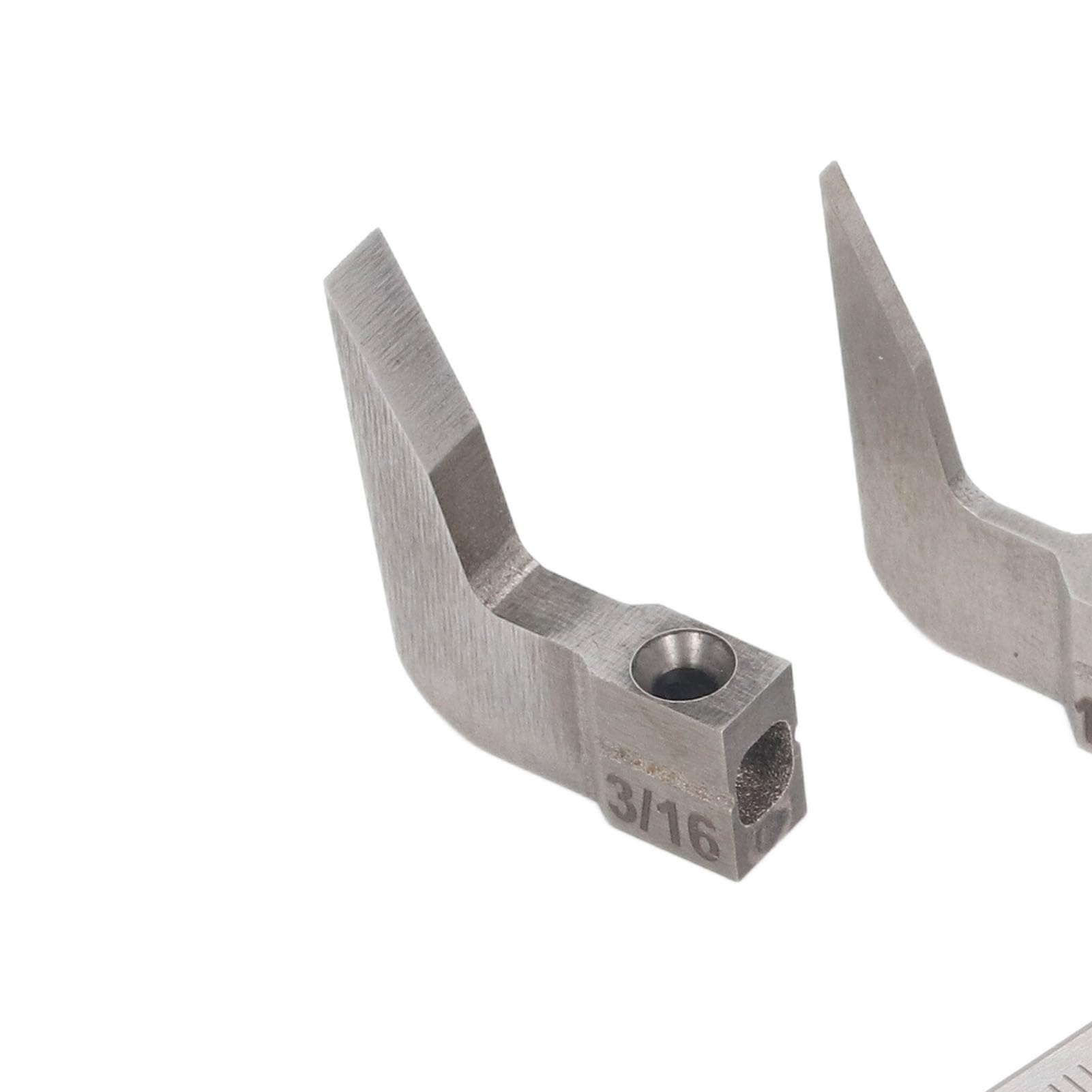 Juego de 4 cuchillas para cepillo de mesa, cuchillas de repuesto para cepillo manual en anchos de 1/16, 1/8, 3/16 y 1/4 de pulgada, cuchillas de carburo para trabajar la madera con