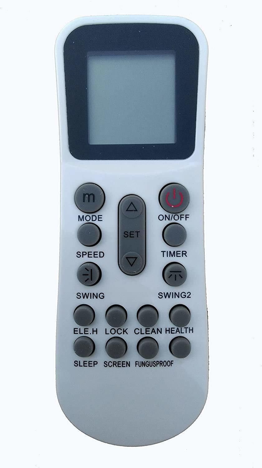 AC Remote Control Compatible for Lloyd, GODREJ AC | KE HYD-125,125B-picture-20