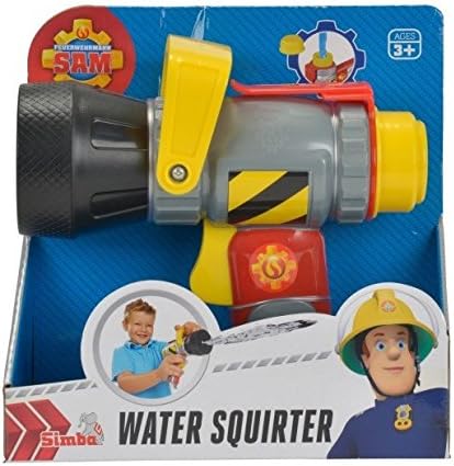 Simba Fireman Sam Water Squirter, Multi- Colour, 3-6 Years